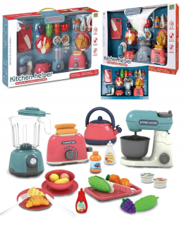 Kuchynský SET DOMÁCE SPOTREBIČE mixér hriankovač kanvica mixér